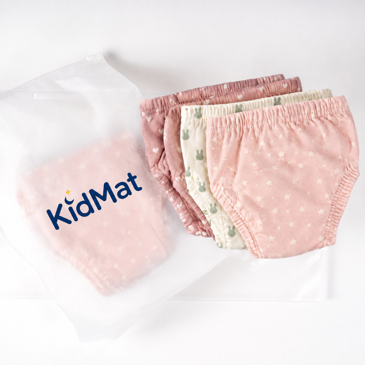 Fyrapack i KidMat-påse